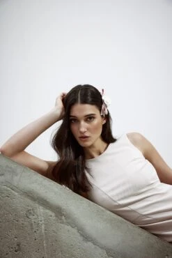 Flower Bow Hair Clip