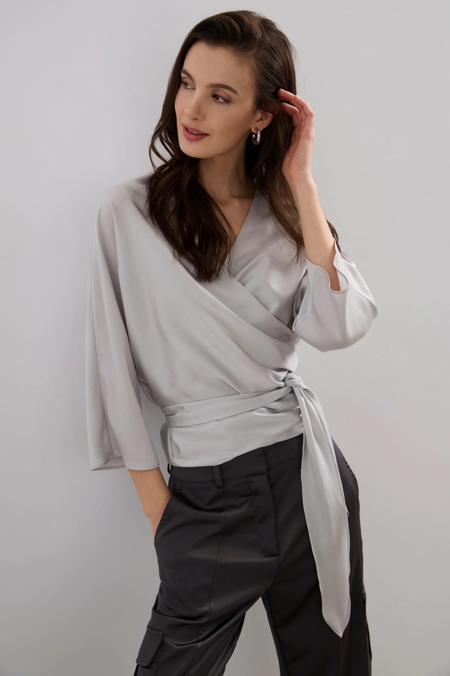 Wrap Blouse - Image 2