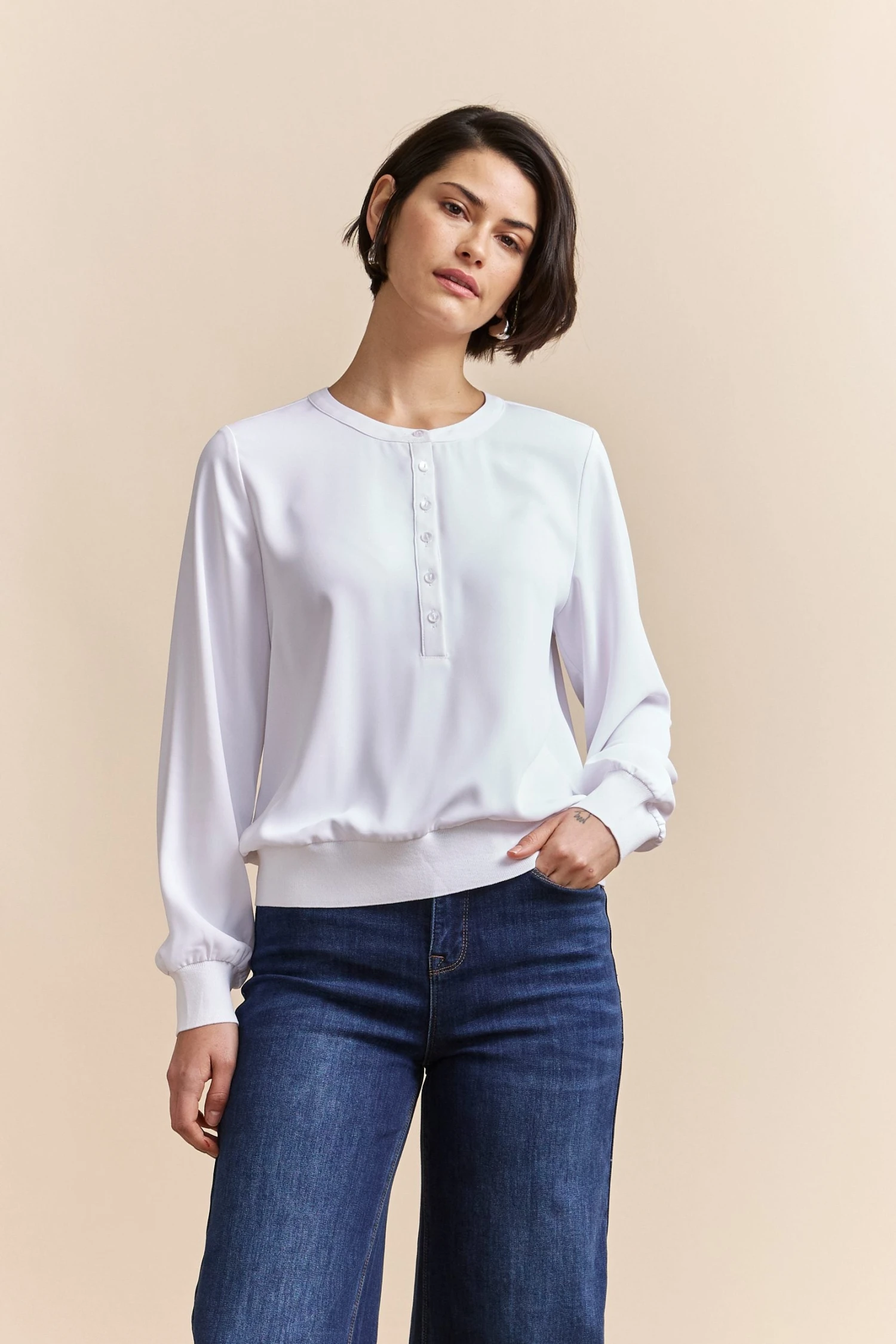 Henley Blouse - Image 3
