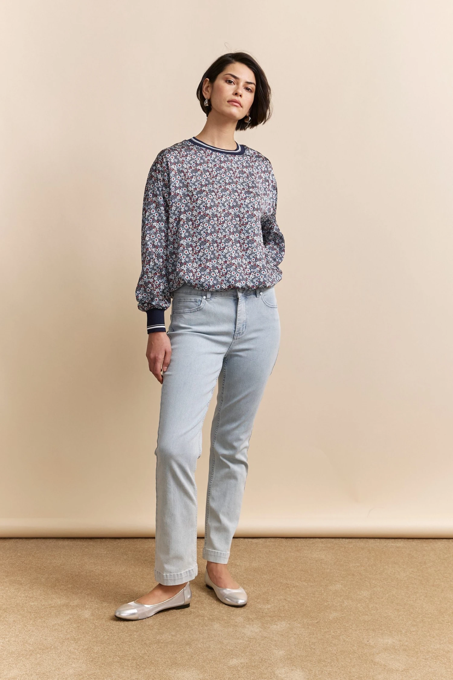 Oversized Floral Shirt - Image 3