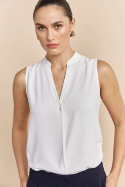 Jersey Back Sleeveless Top