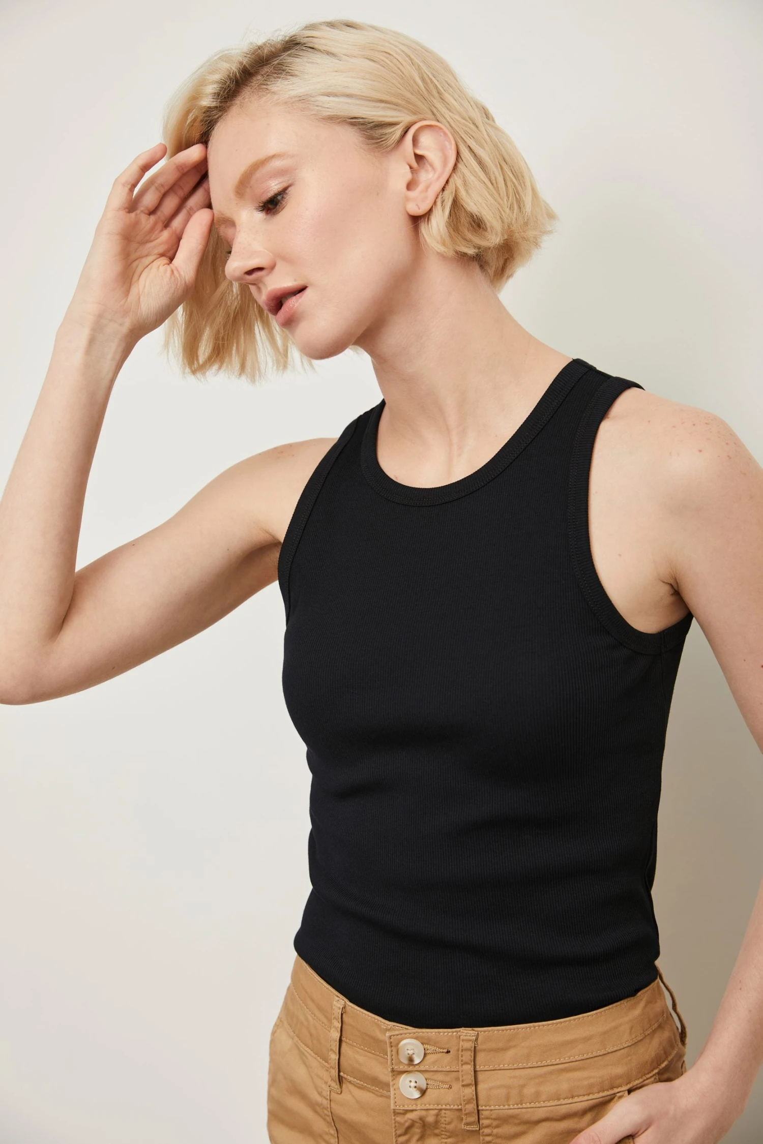 Ribbed Sleeveless Top - Image 7