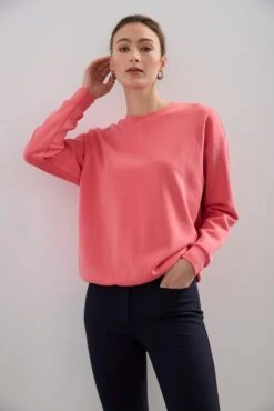 Oversized Crew Neck Sweatshirt