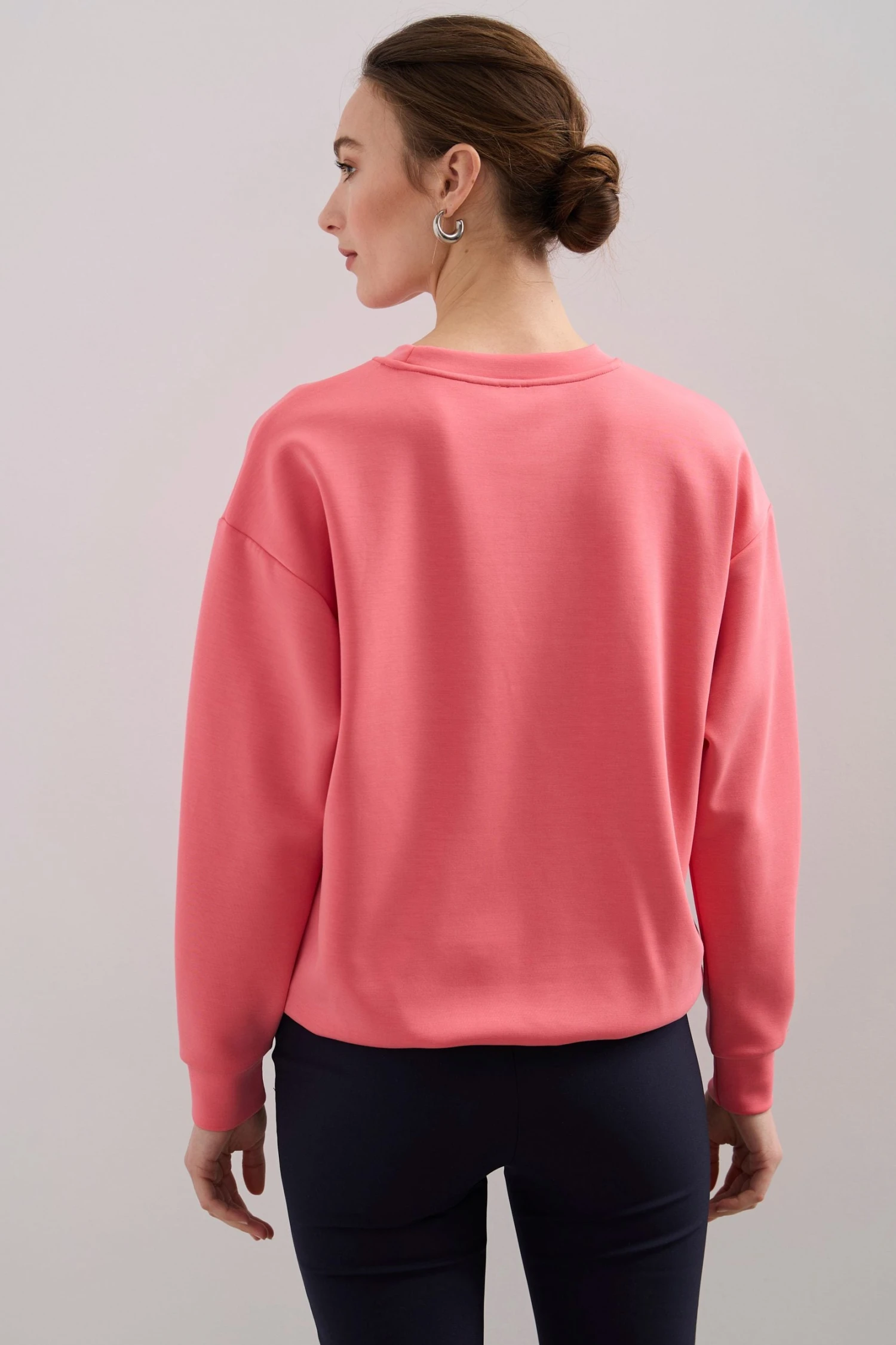 Oversized Crew Neck Sweatshirt - Image 3