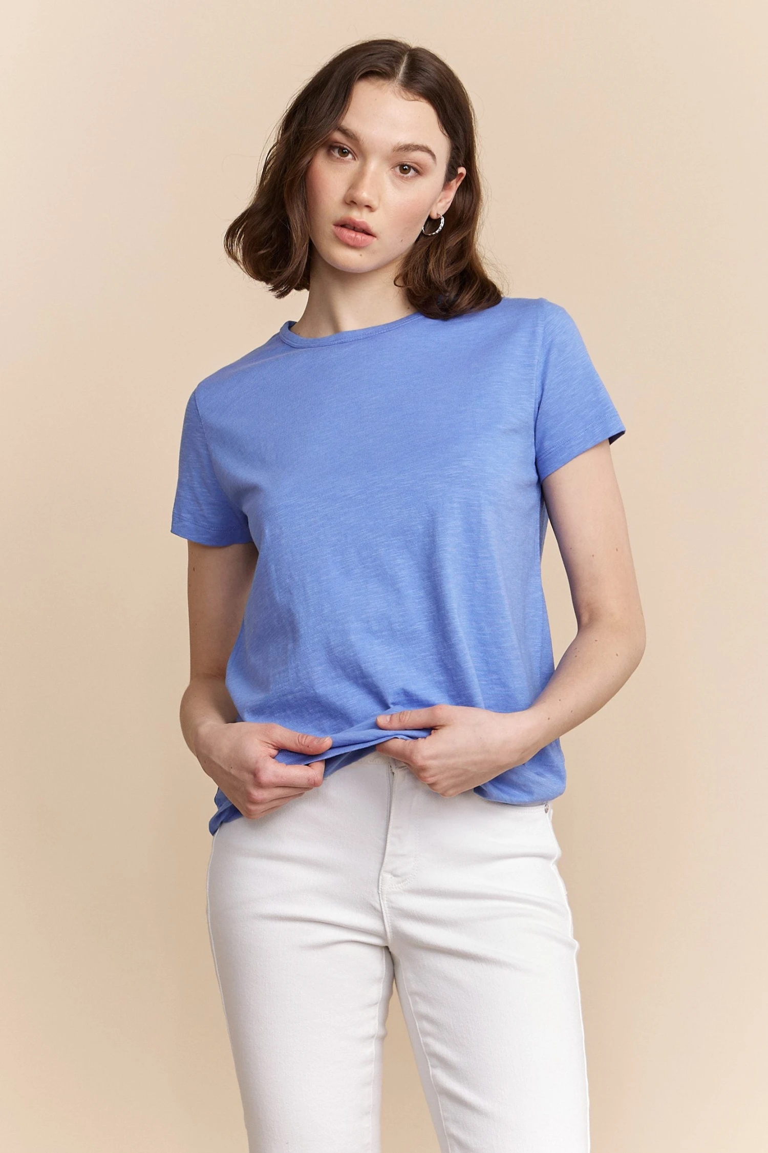 Basic Crew Neck T-shirt - Image 4