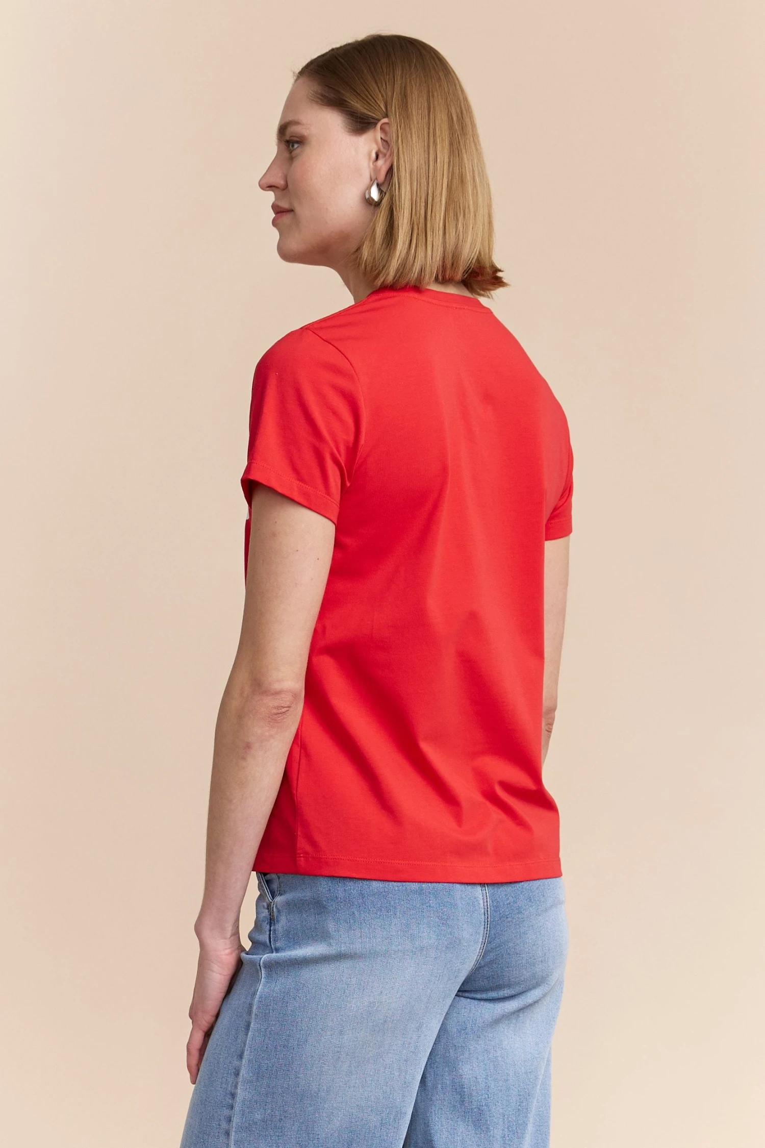 Red T-shirt With A Heart - Image 2