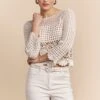 Cotton Crochet Top