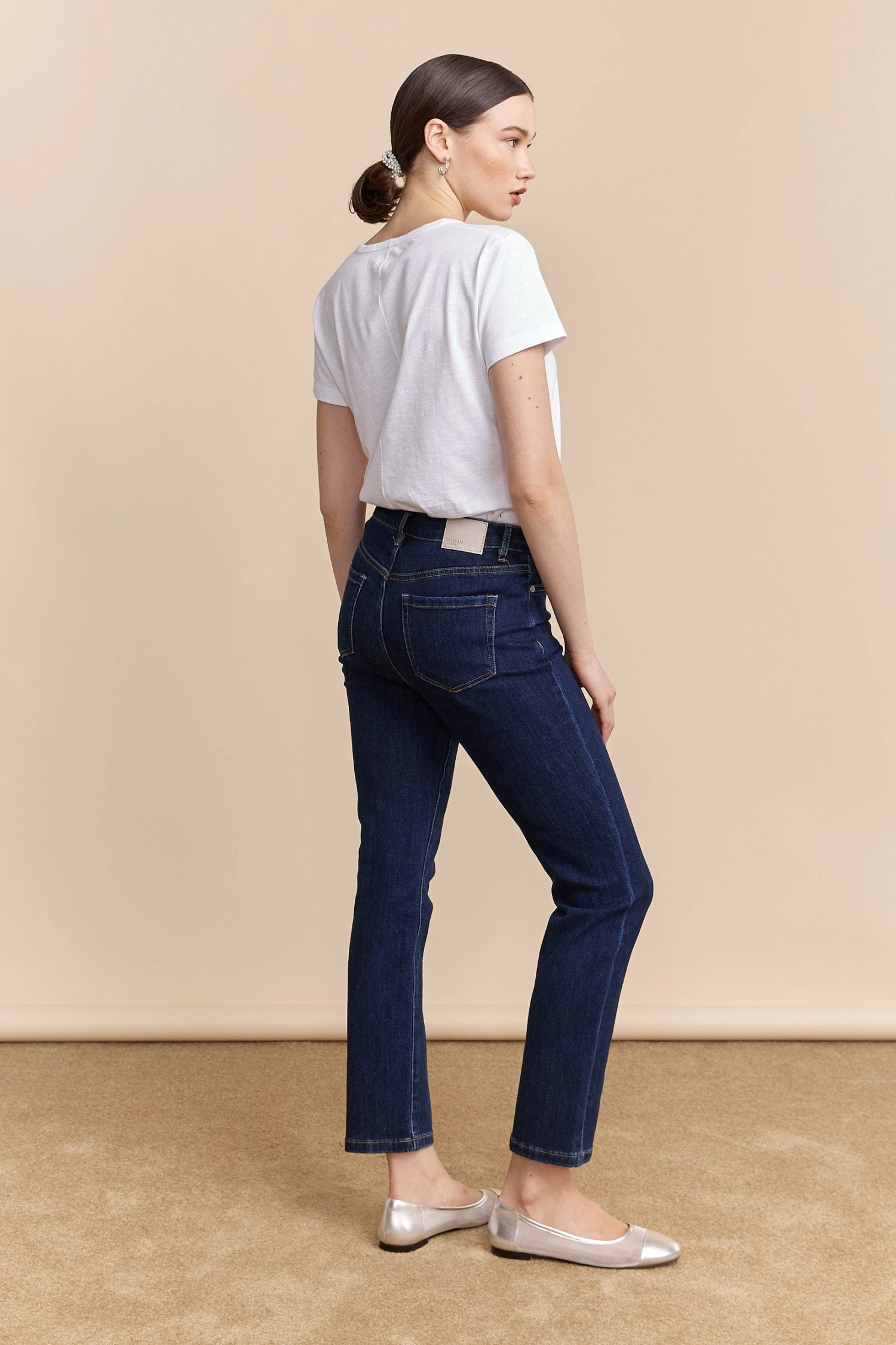 High Waist Crop Jean - Image 2