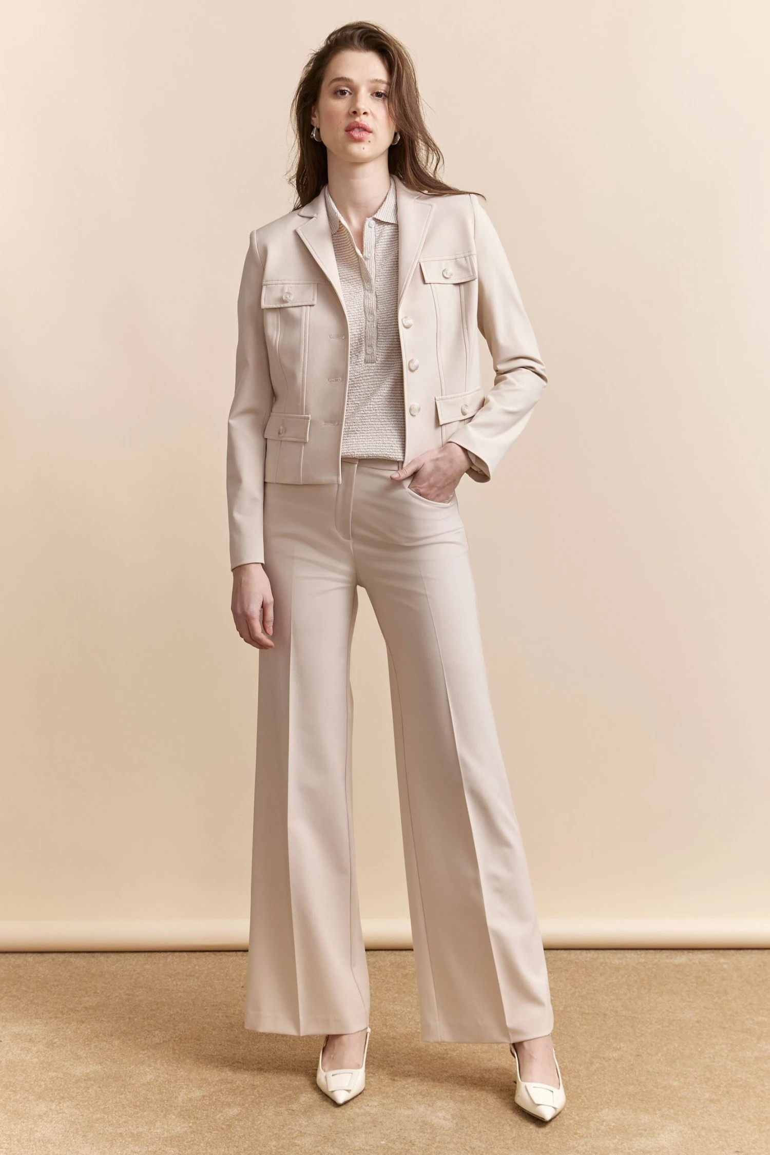 High Waisted Wide Leg Pants