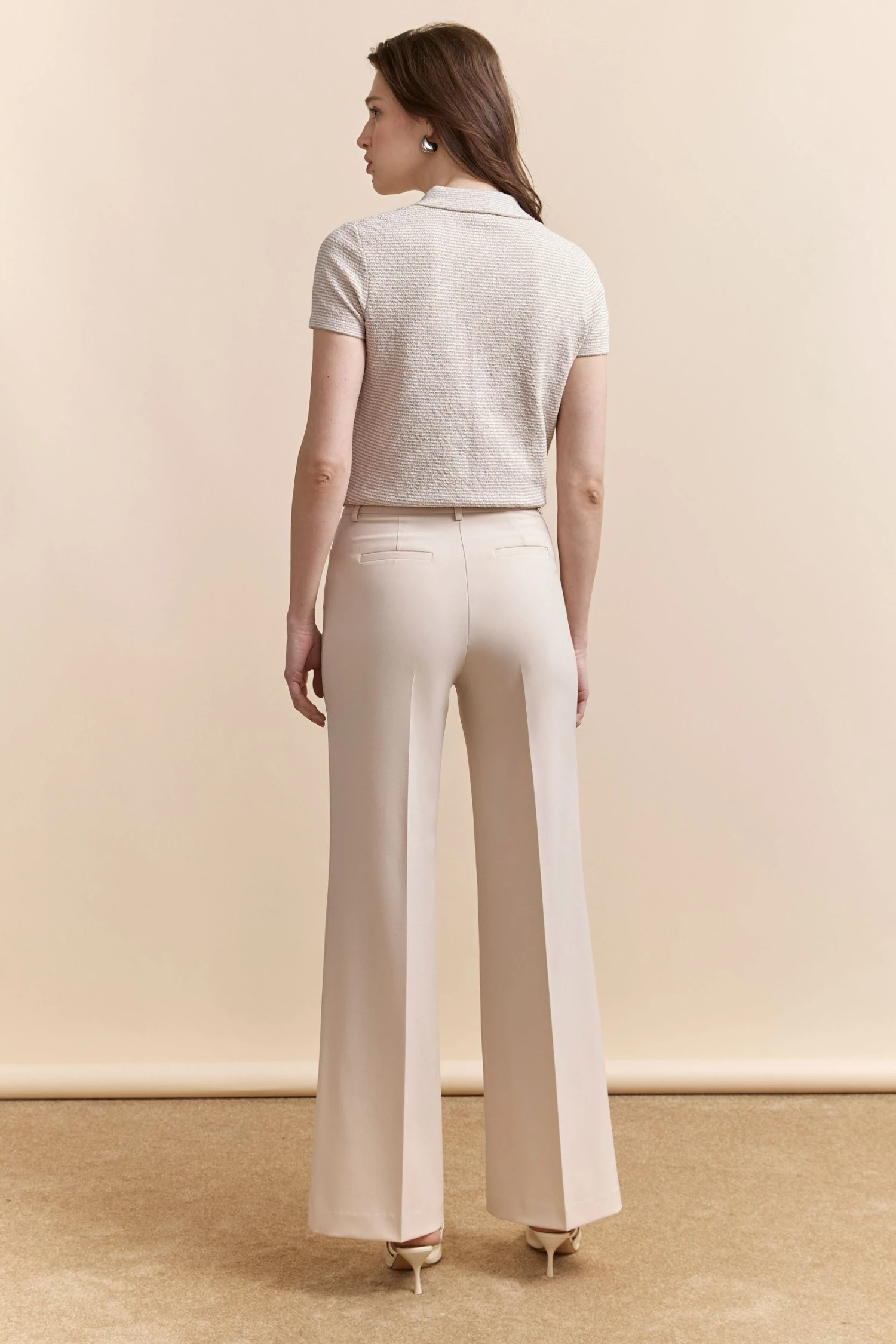 High Waisted Wide Leg Pants - Image 2
