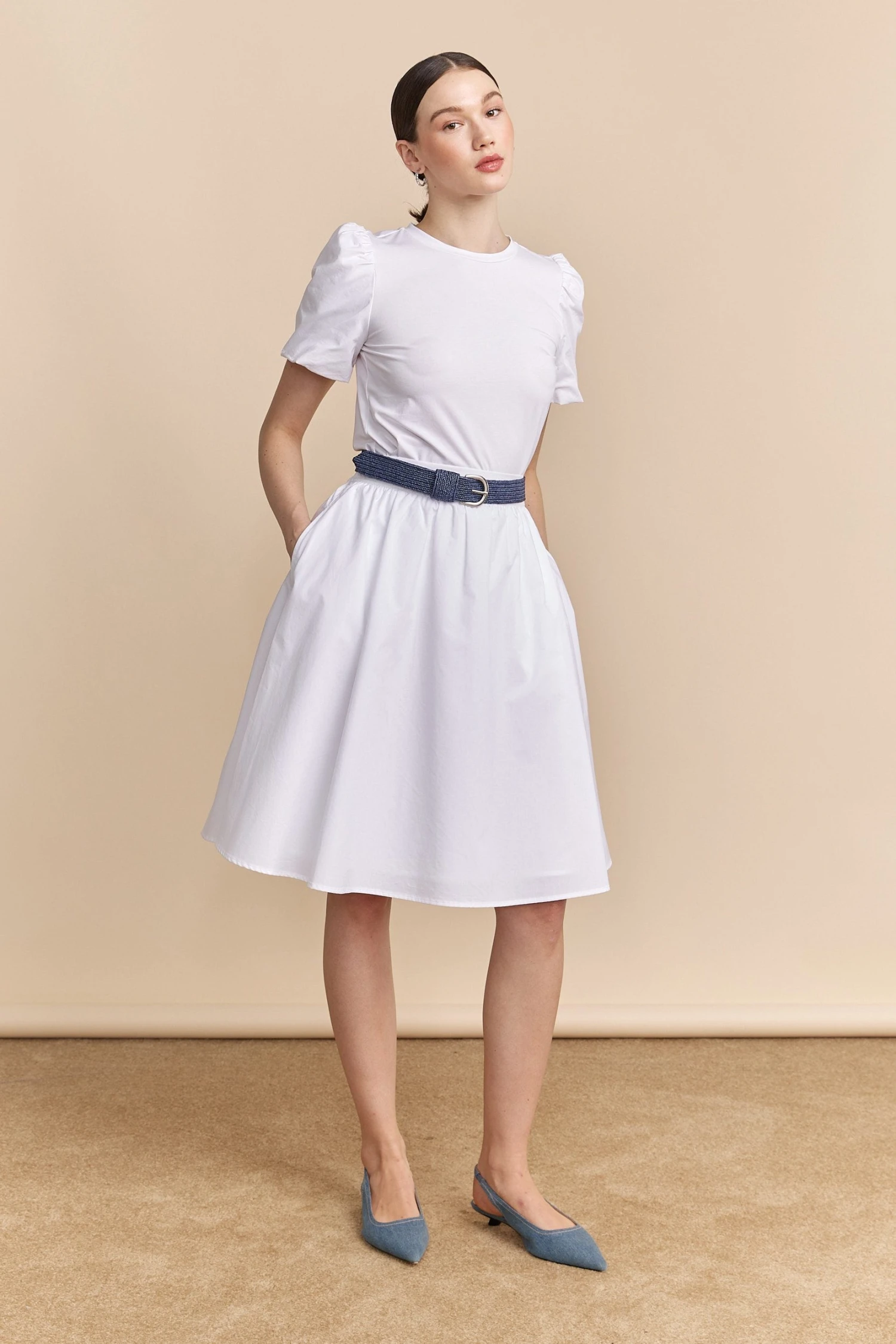 Skirt With Elastic Waist - Image 4