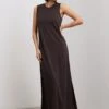 Sleeveless Jersey Maxi Dress