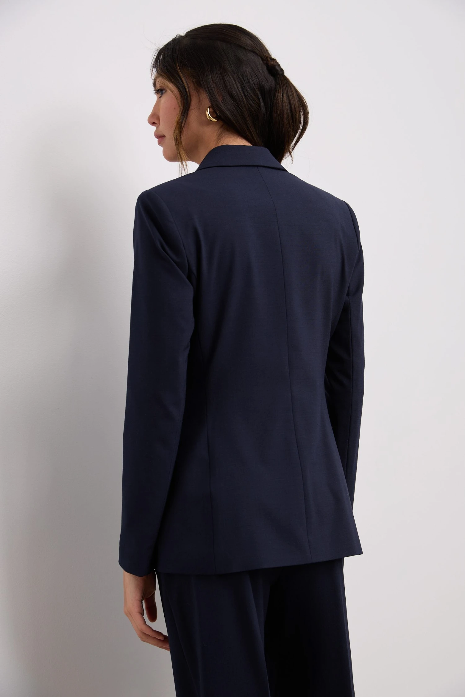 Fitted Double Breasted Jacket - Image 2