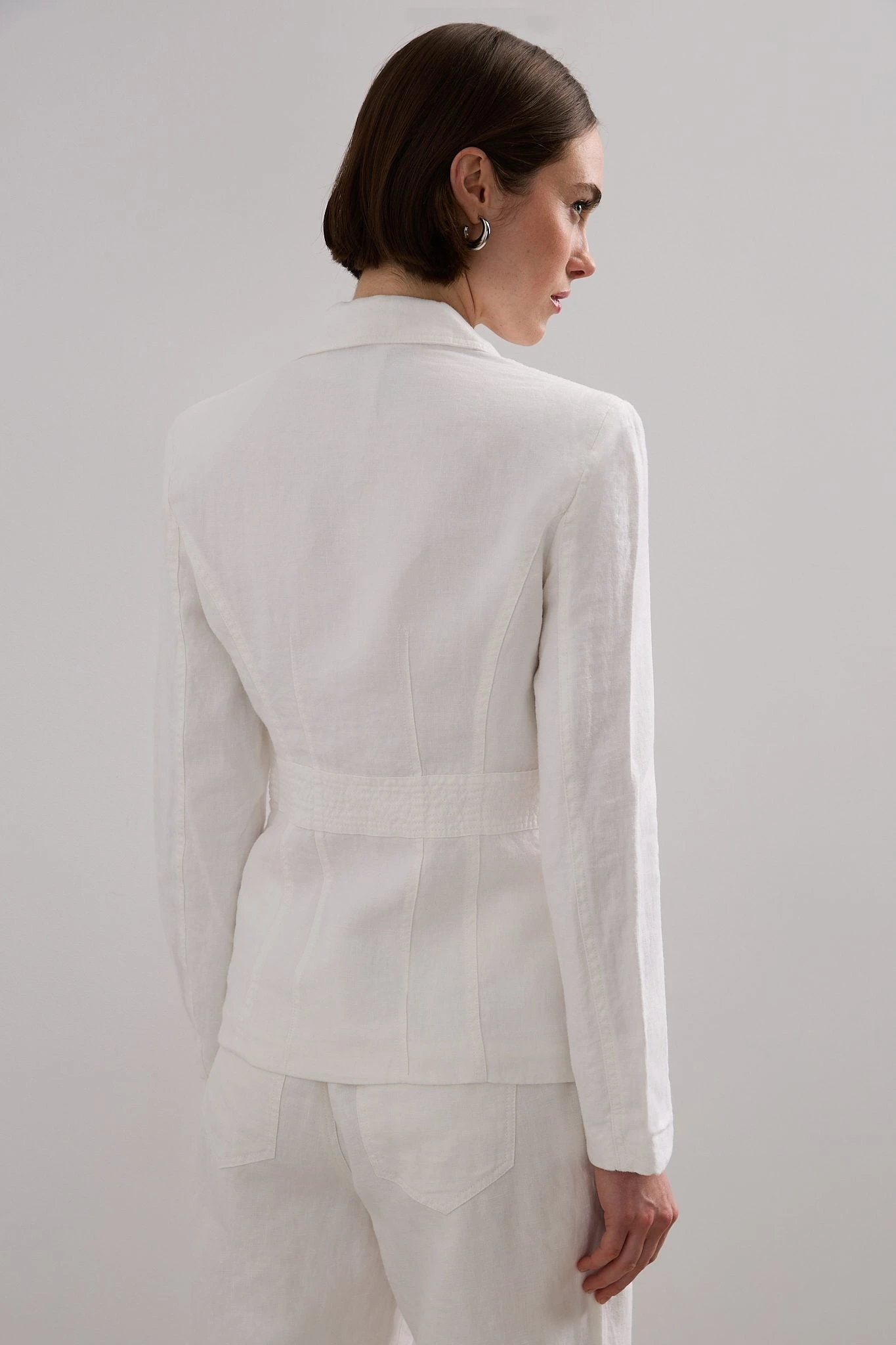 Casual Linen Blazer - Image 6