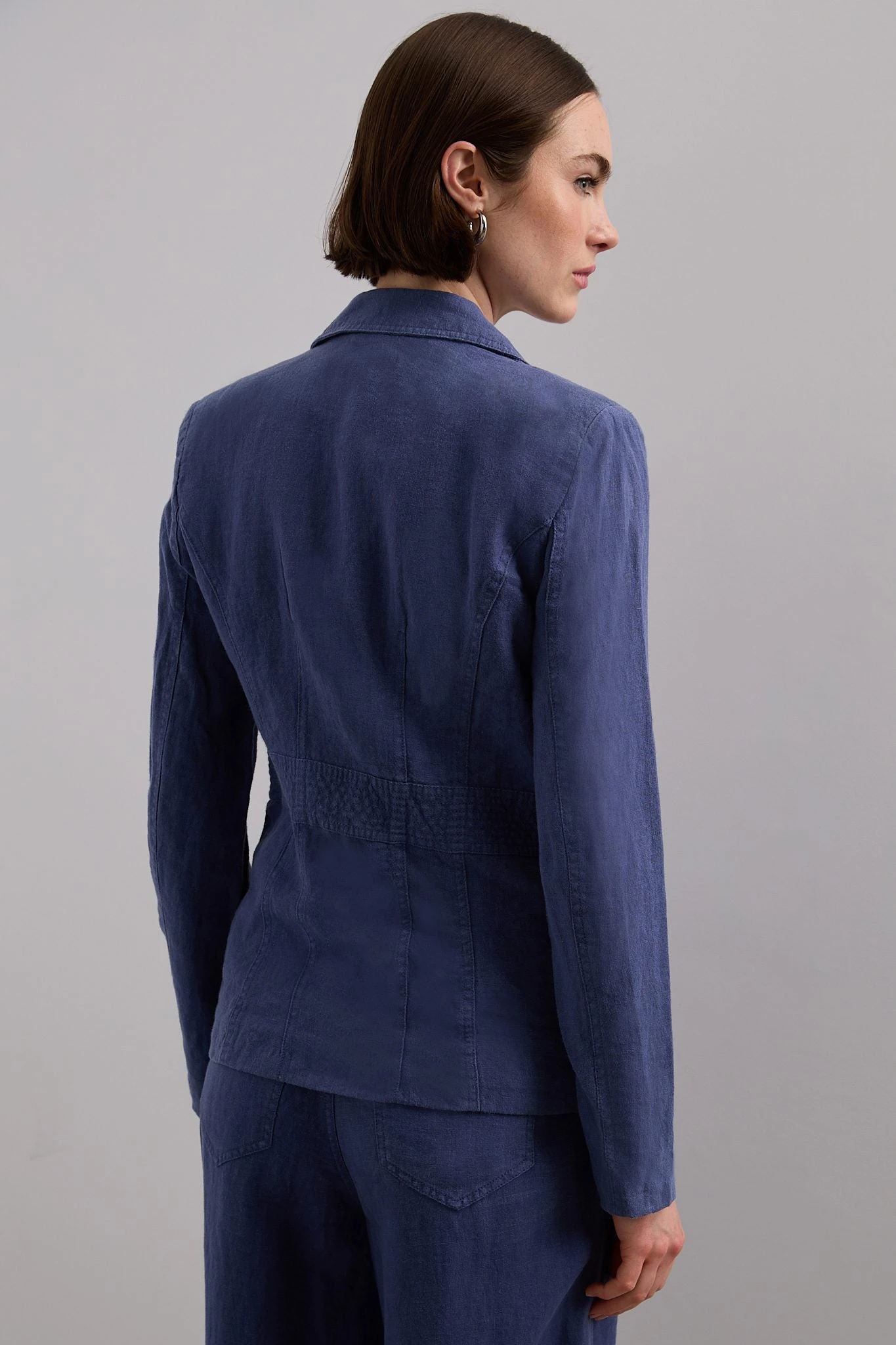 Casual Linen Blazer - Image 5