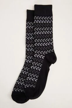 Chevron Pattern Socks