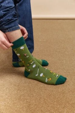 Golf Pattern Socks