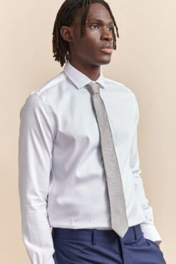 Tone On Tone Jacquard Silk Tie