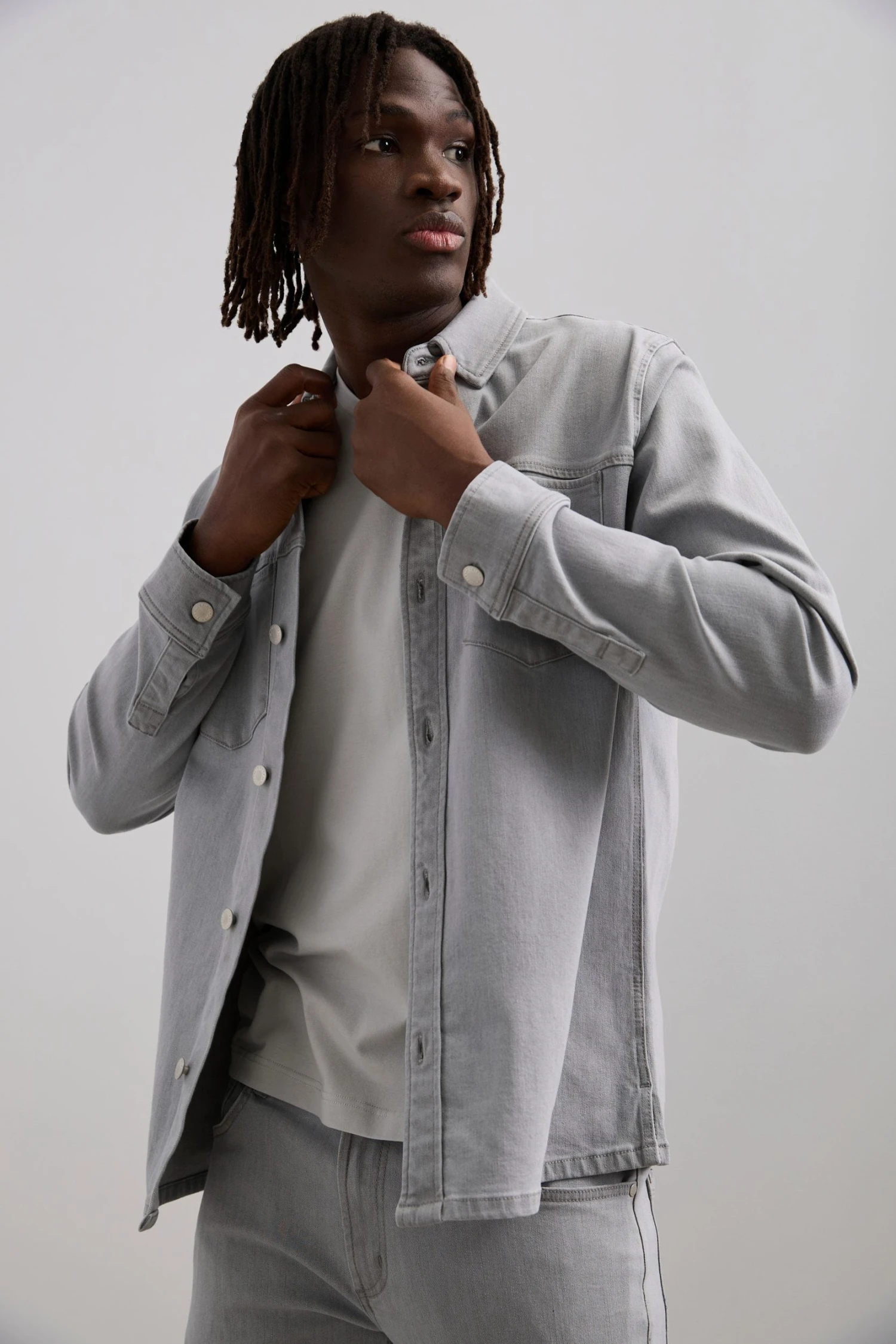 Denim Overshirt - Image 2