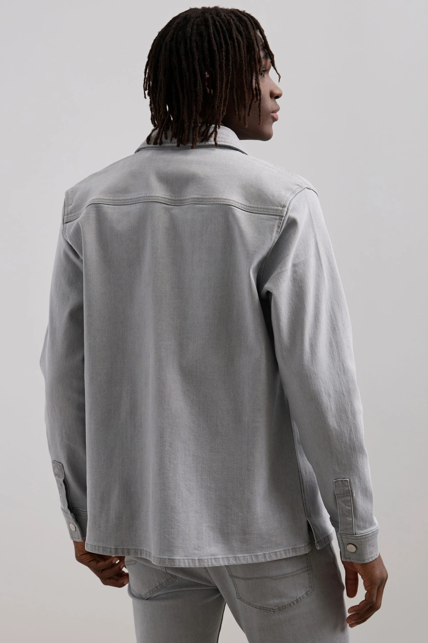 Denim Overshirt - Image 3