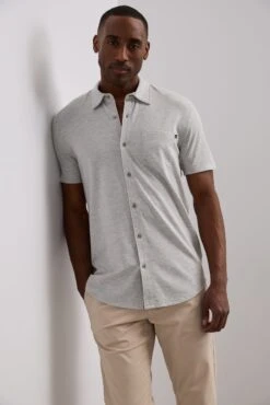 Short Sleeve Pique Shirt