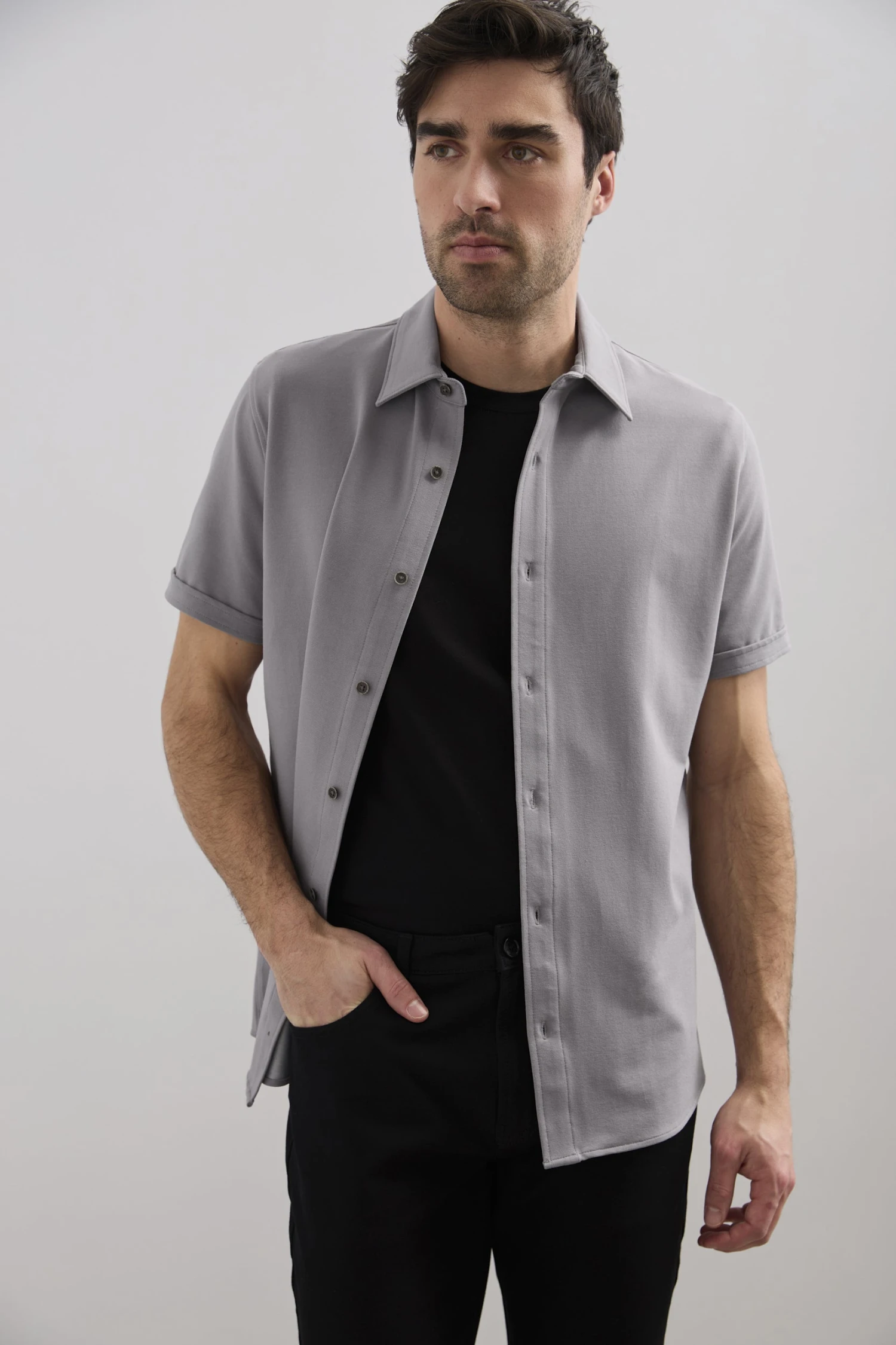 Short Sleeve Jersey Shirt - Image 5