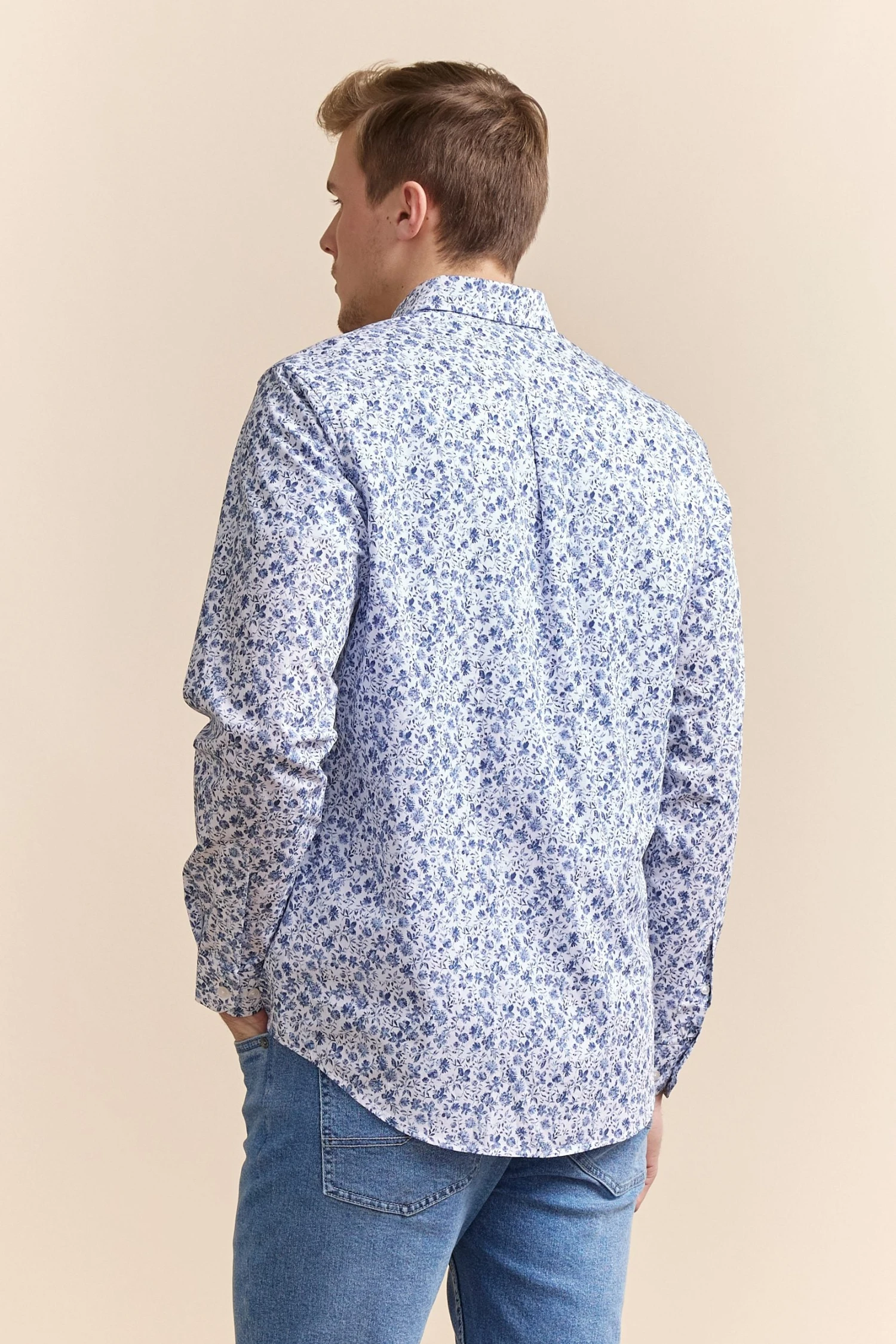 Floral Semi-Fitted Shirt - Image 2