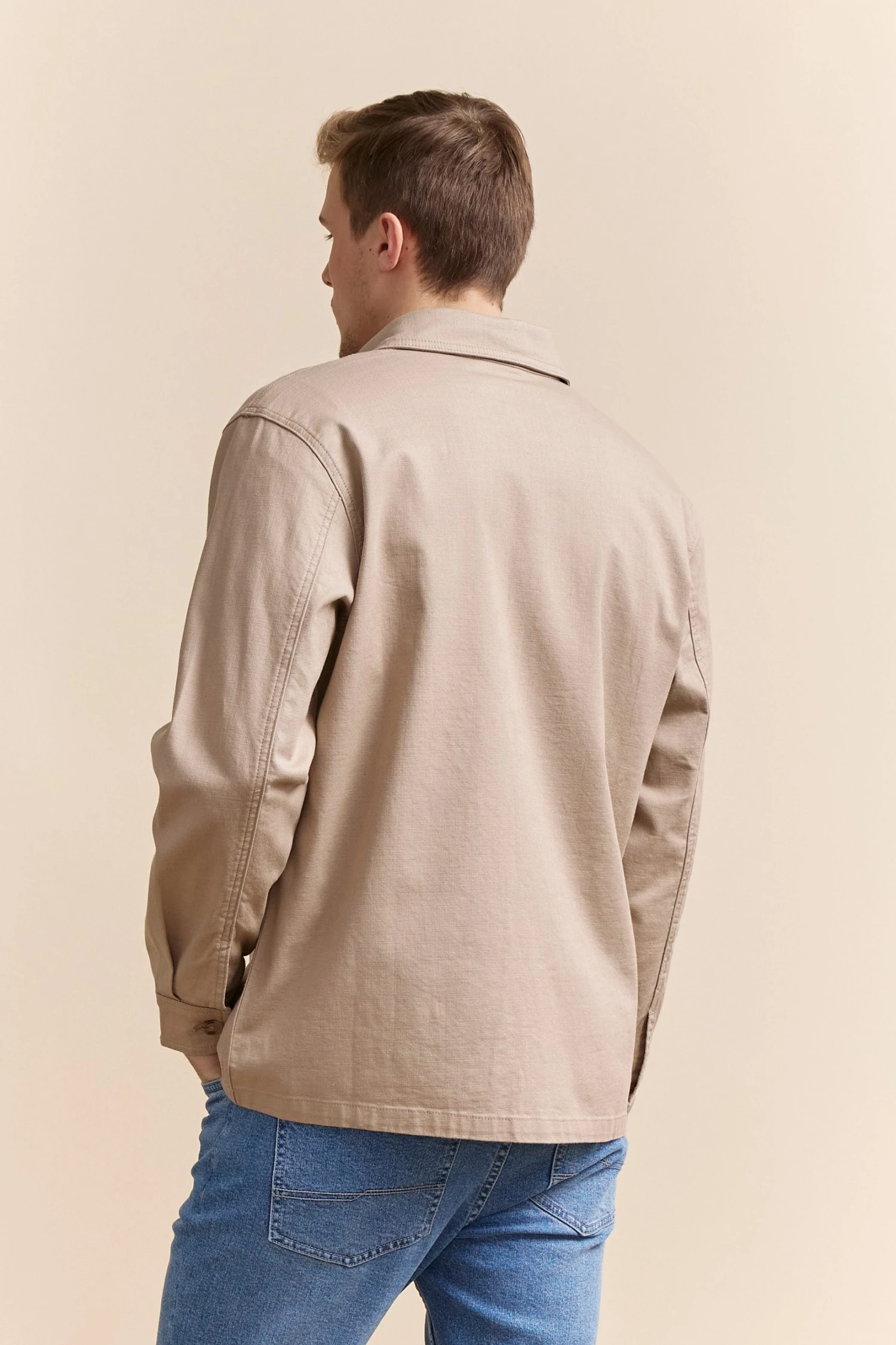 Textured Overshirt - Image 3