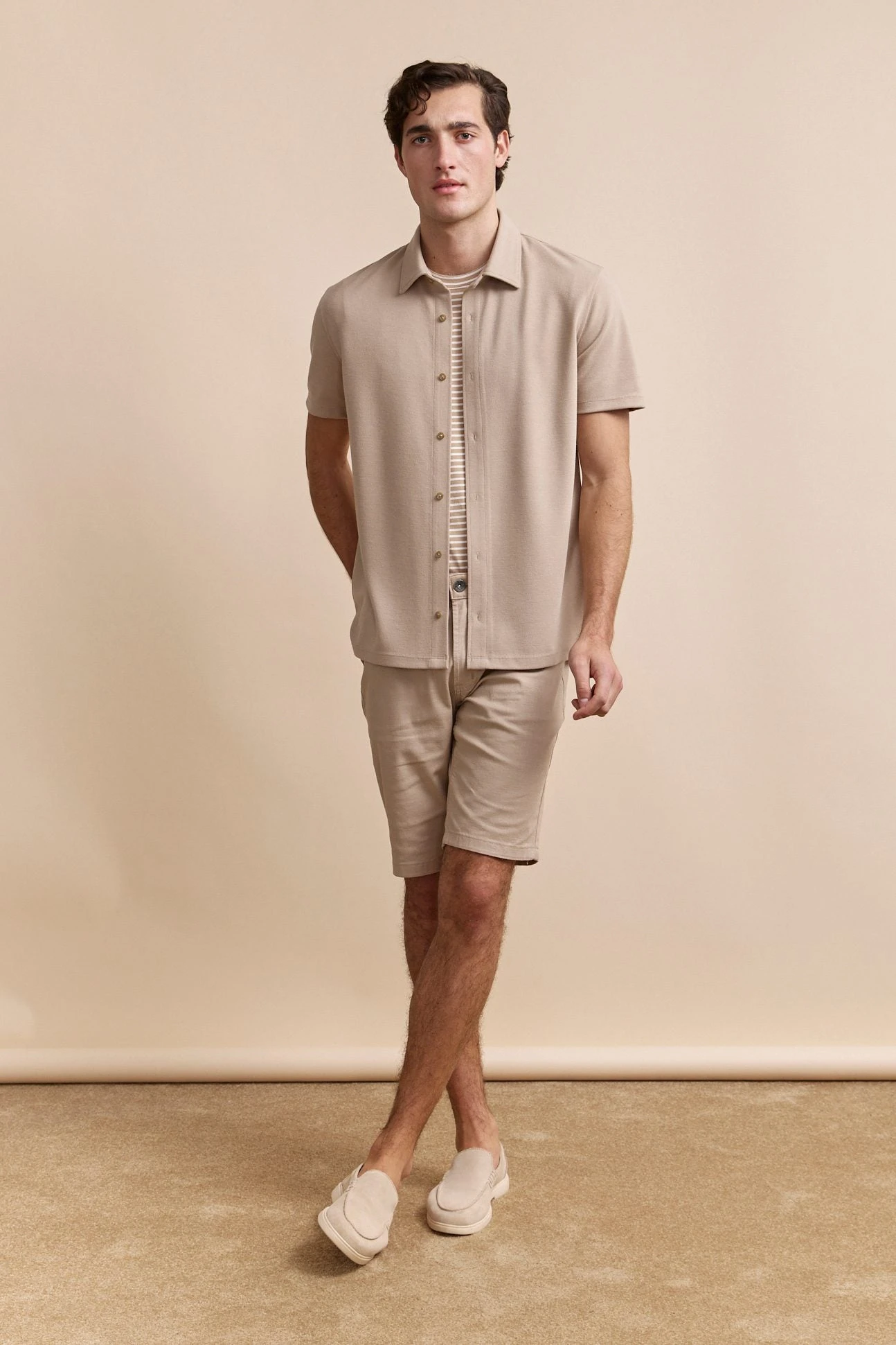 Textured Knitted Shirt - Image 3