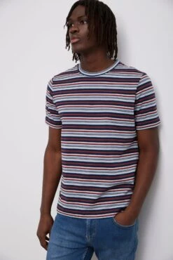 Striped Crew Neck T-Shirt