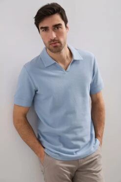 Open Collar Polo