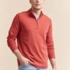 Textured Half Zip T-shirt