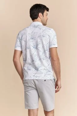 Foliage Print Polo