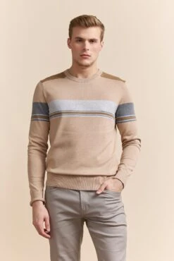 Striped Block Sweater