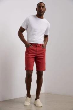 5 Pocket Twill Bermuda Shorts