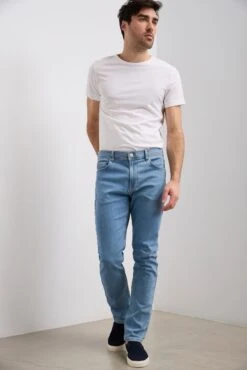 Slim Fit Five Pocket Jeans