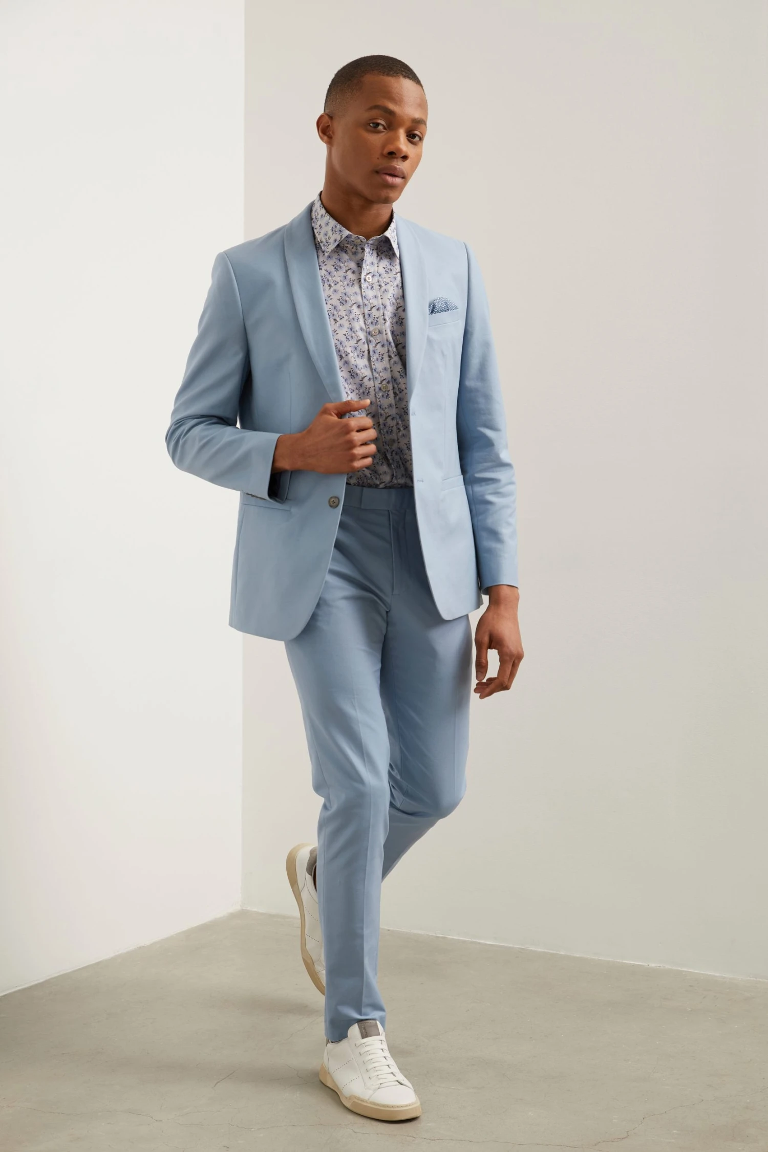 Solid Colour Slim Pant