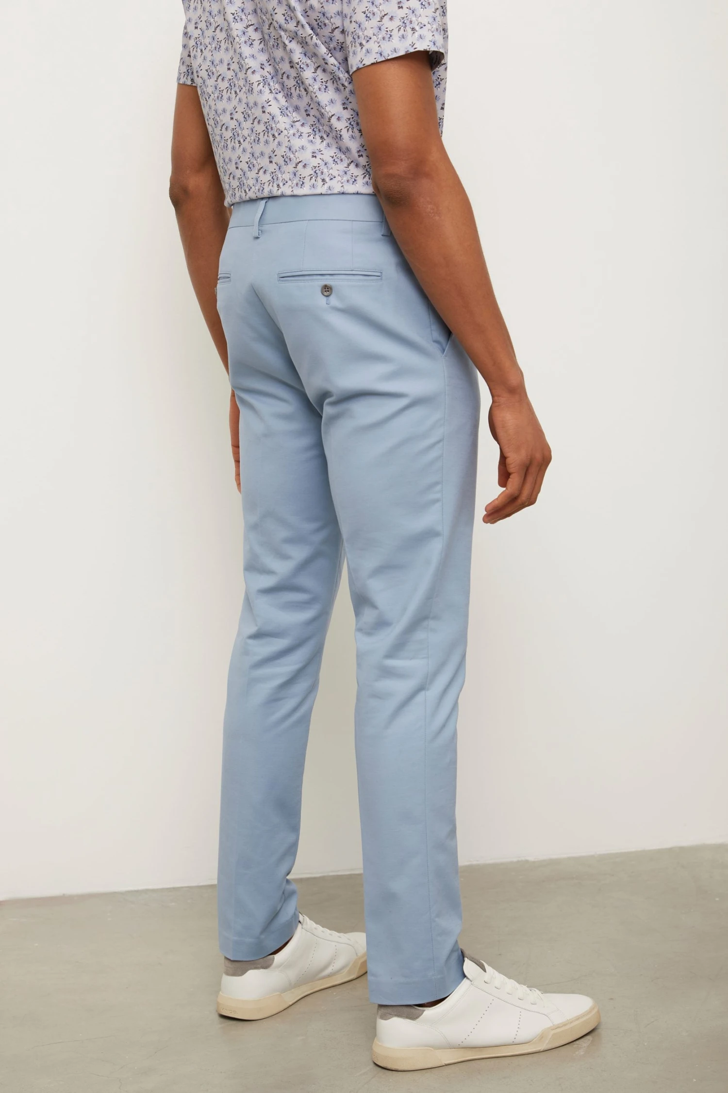 Solid Colour Slim Pant - Image 3