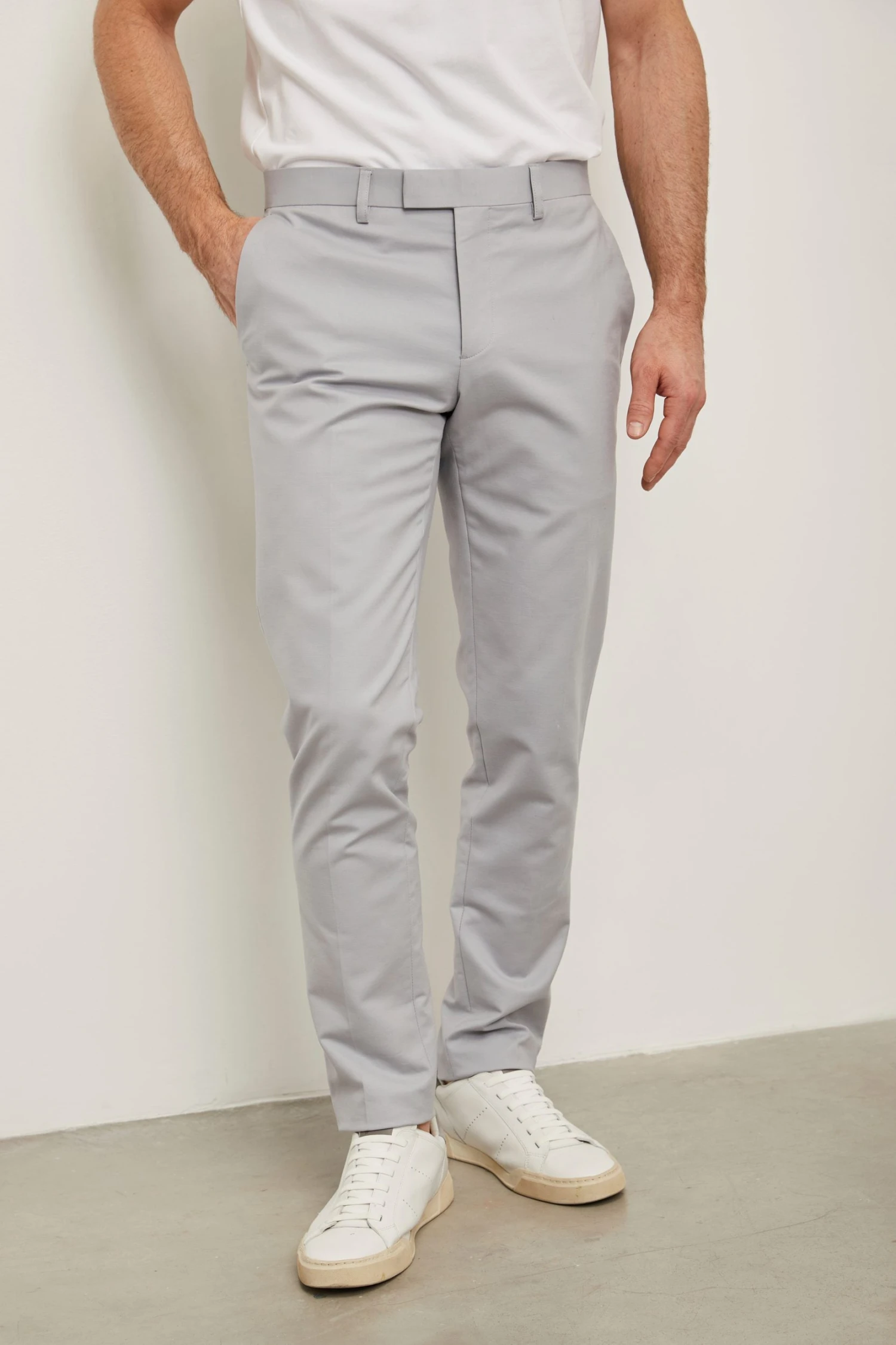 Solid Colour Slim Pant - Image 6