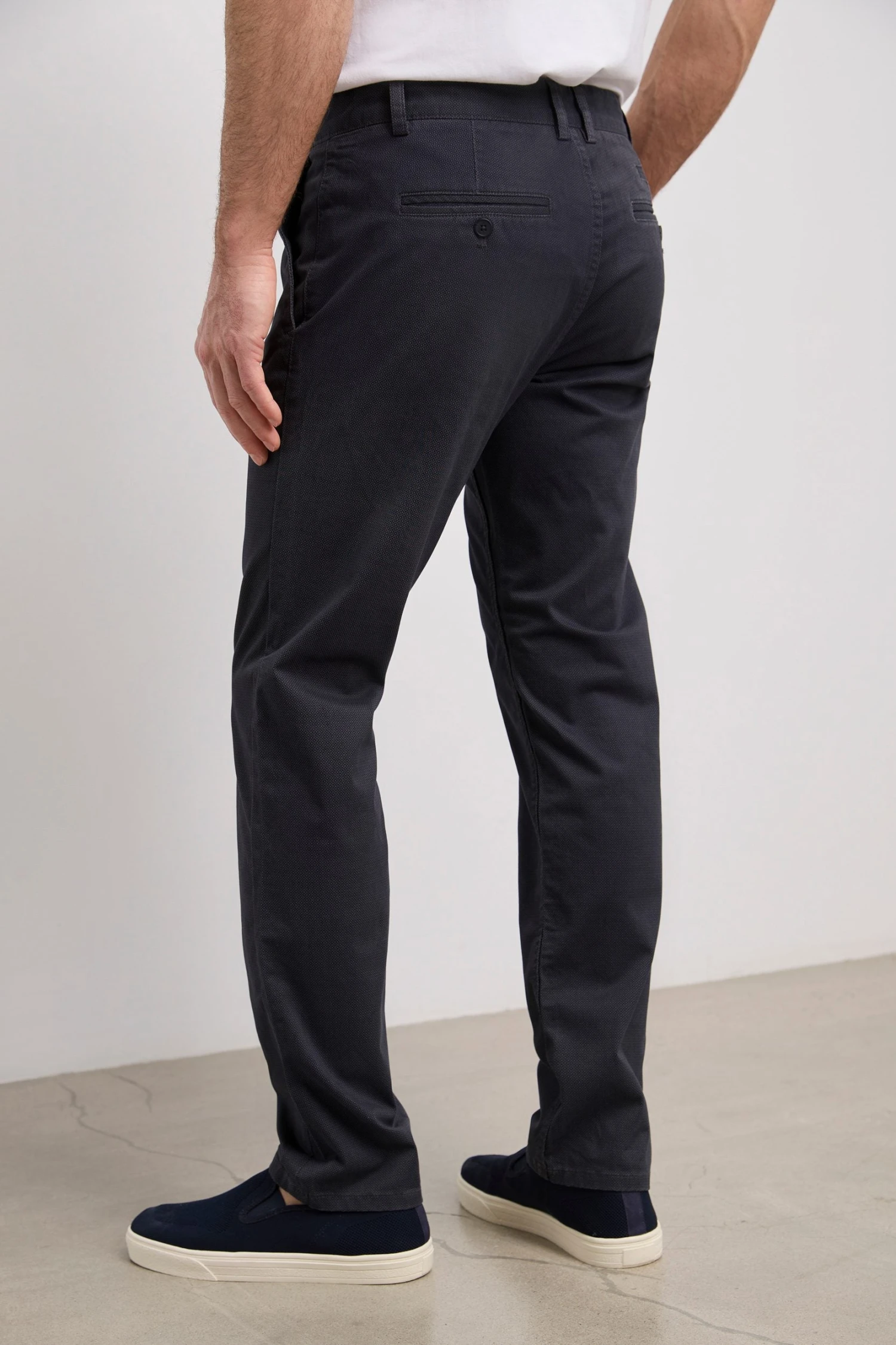Slim Fit Printed Chino - Image 7
