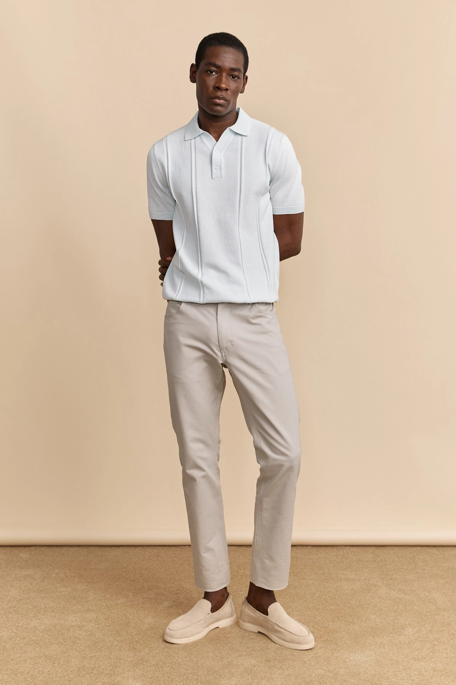 Slim Fit Five Pocket Pant - Image 2