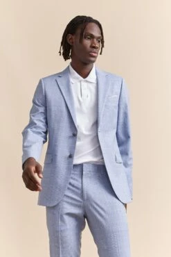 Extra-fitted Check Blazer