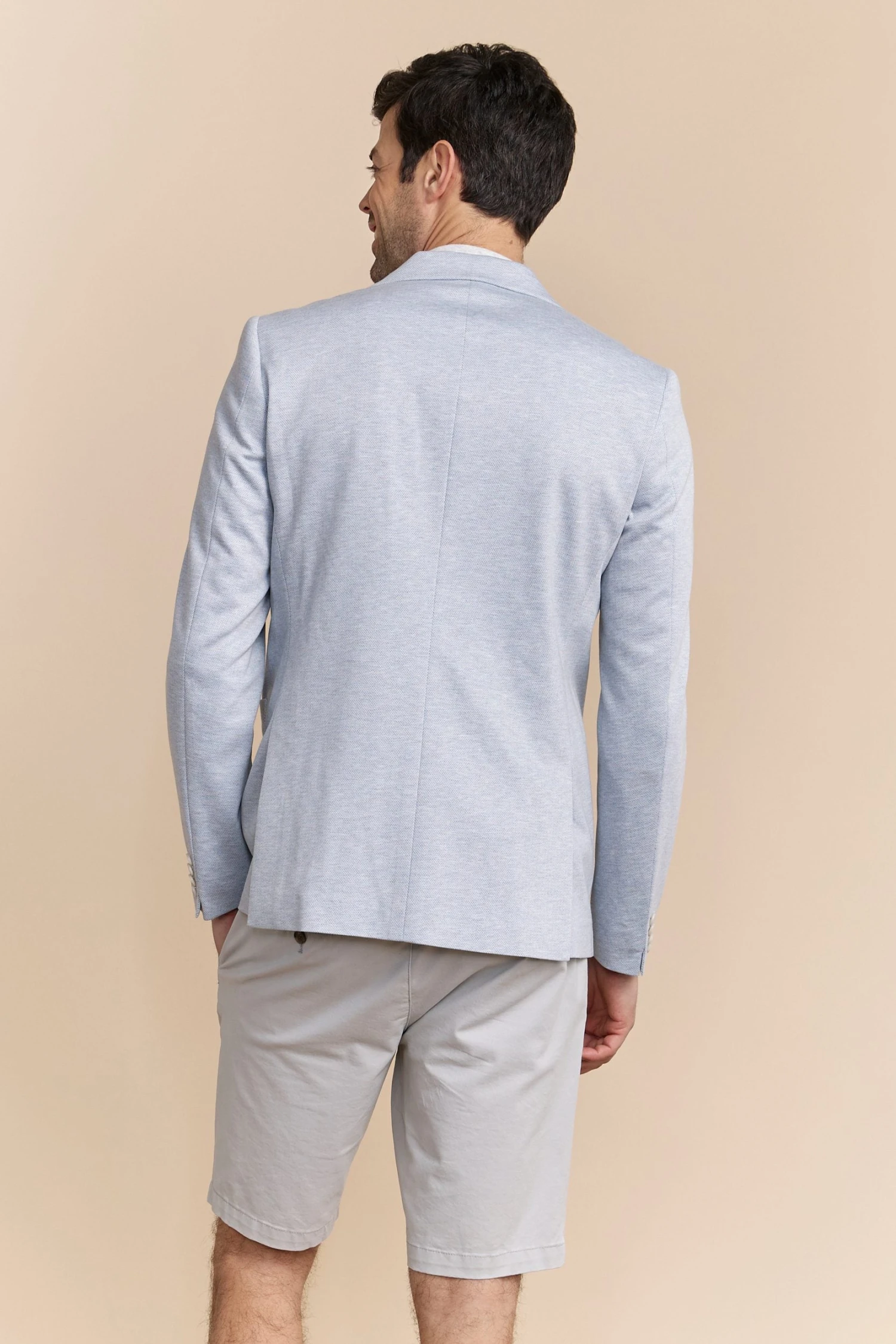 Herringbone Knit Blazer - Image 2