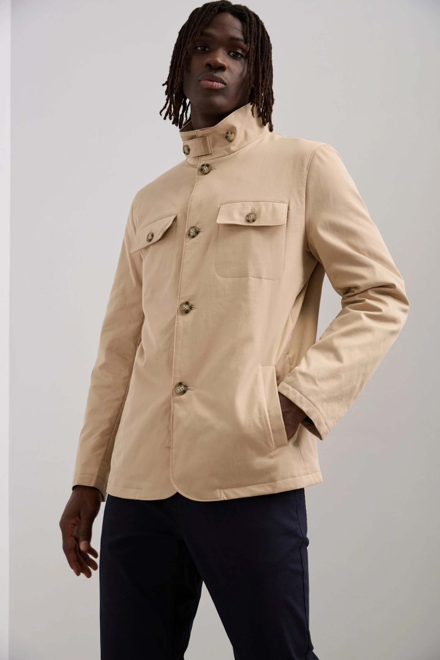 Multi Pocket Coat